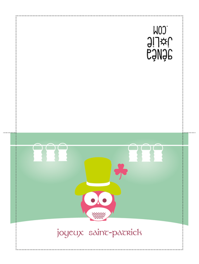 saint patrick carte geneajolie 